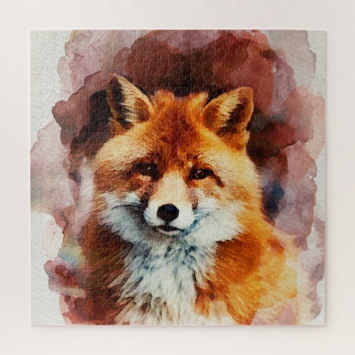 Fox Jigsaw Puzzle | Zazzle.com