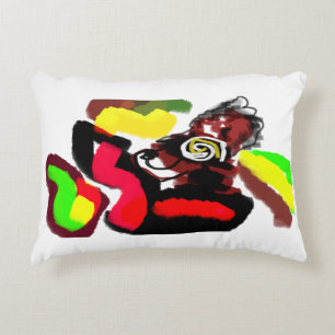 Fox jump crazy Autumn Accent Pillow