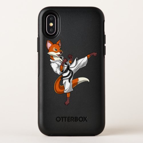 Fox Karate OtterBox Symmetry iPhone X Case