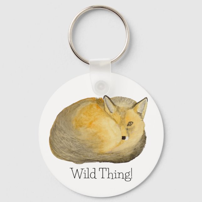 Fox Keychain (Front)