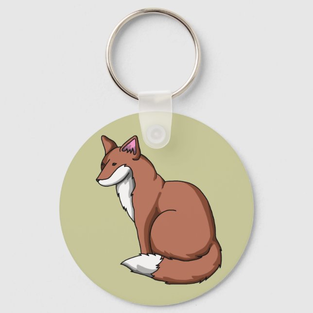 Fox Keychain (Front)