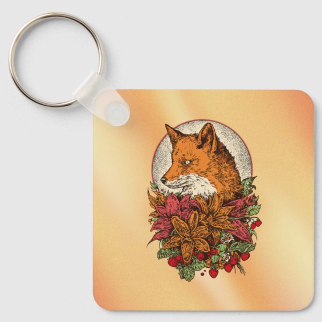 Fox Keychain (Front)