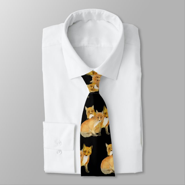 Fox Kits Neck Tie (Tied)