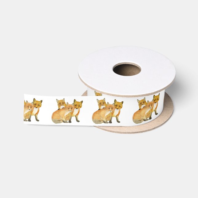 Fox Kits Satin Ribbon (Spool)