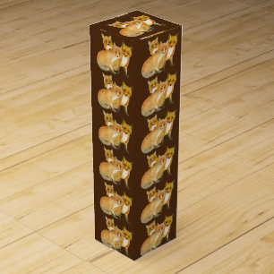 Fox Kits Wine Box