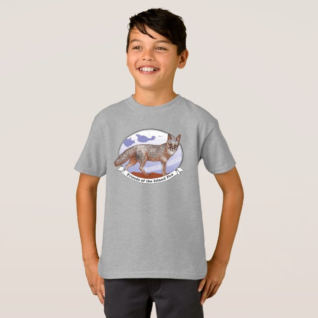 Fox Logo Color Kids T-Shirt (Front Full)