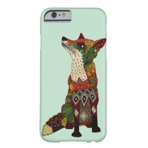 fox love mint barely there iPhone 6 case