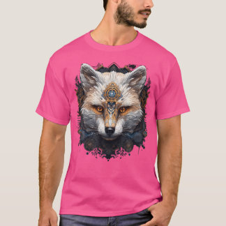Fox Mandala Artificial Animal Fox T-Shirt