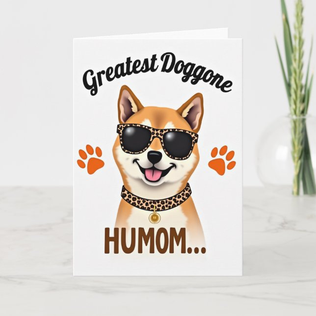 Fox Mothers Day Best Mom Ever Card (Front)