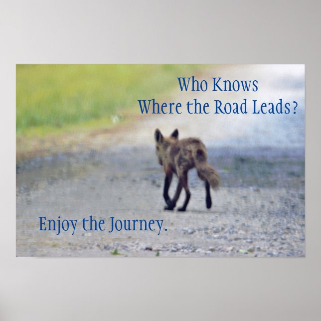 Fox Motivational Poster (Front)
