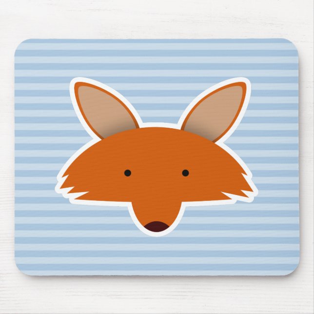 Fox Mouse Pad (Front)