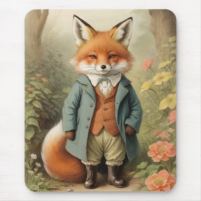 Fox Mouse Pad (Front)