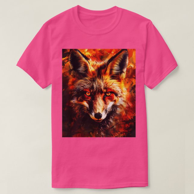 Fox Mysterious Mammals T-Shirt (Design Front)