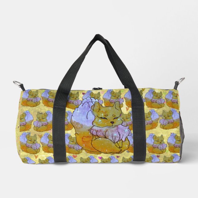 Fox named Dice Duffle Bag (Front)