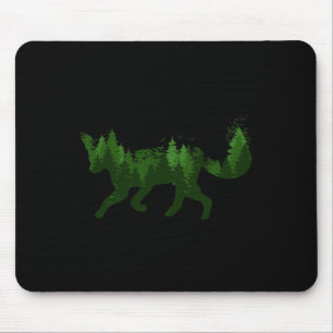Fox Nature Forest Camping Hiking Hunter Outdoor Gi Mouse Pad