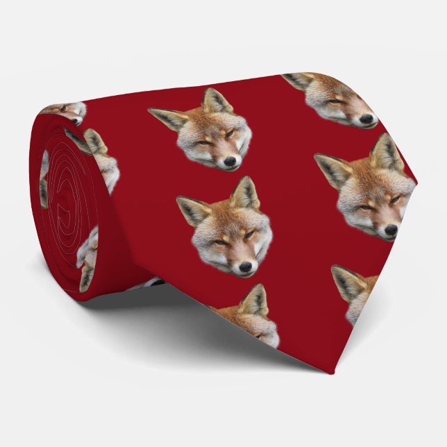Fox Neck Tie (Rolled)