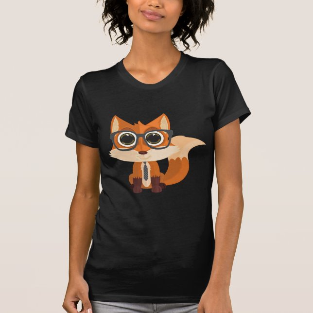Fox Nerd T-Shirt (Front)