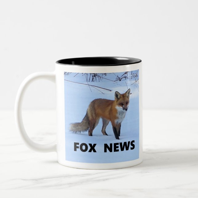 Fox News Two-Tone Coffee Mug (Left)