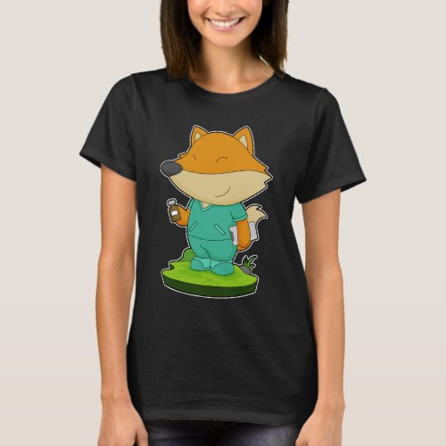 Fox Nurse Medicine T_Shirt
