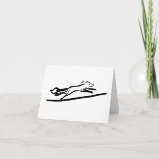 Fox on the Move Greeting Card