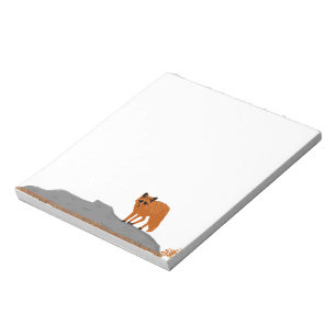🦊 Fox on the Rock Notepad
