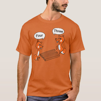 Fox Optical illusion Trick  T-Shirt