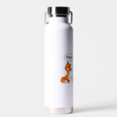 Fox Optical illusion Trick Water Bottle (Front)