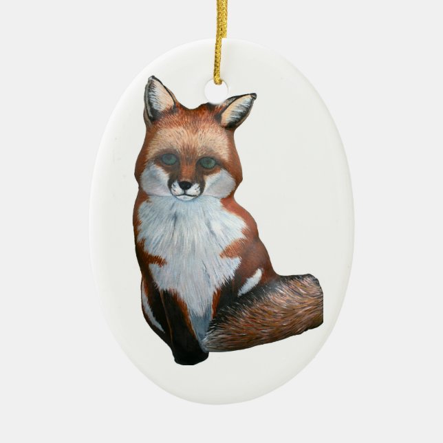 Fox Ornament (Front)