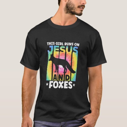 Fox Outfit for Foxes Lovers Apparel Women Girls_2  T_Shirt