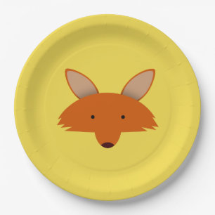 Fox Paper Plates