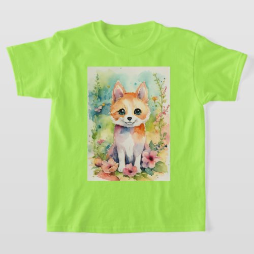 Fox Paws Playful T_shirt Design