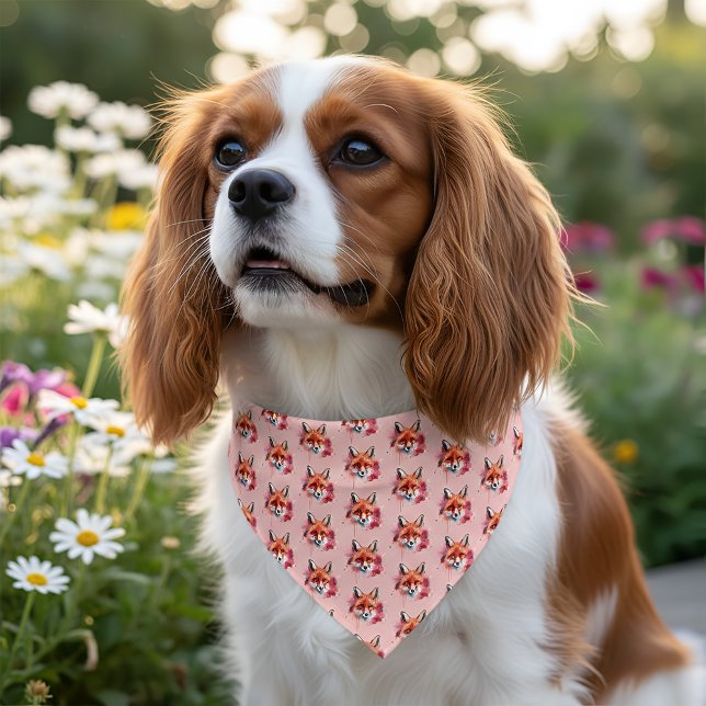 Fox Pet Bandana Collar (Creator Uploaded)