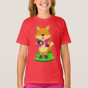 Fox Photographer Camera T-Shirt