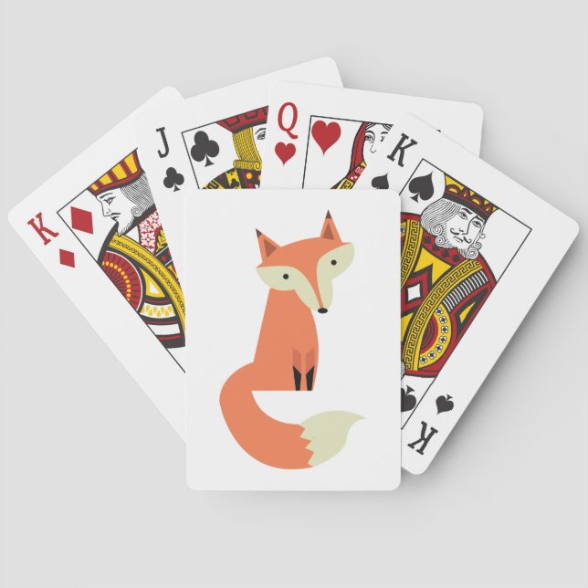 Fox Poker Cards (Back)