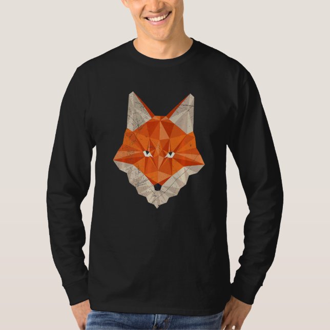 Fox polygon hunter hunting  1 T-Shirt (Front)