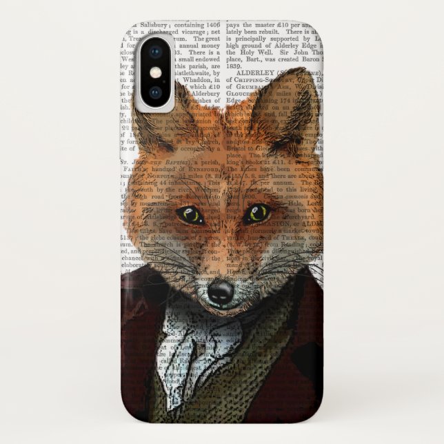 Fox Portrait 2 Case-Mate iPhone Case (Back)