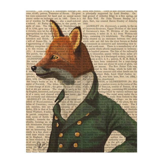 Fox Portrait Wood Wall Decor (Front)