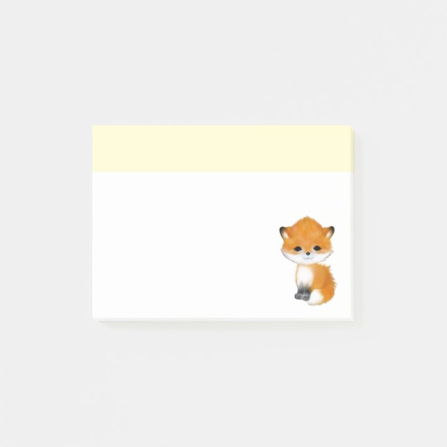 Fox Post it Note (Front)