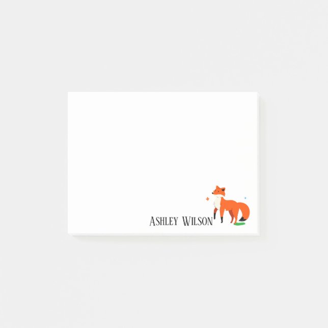 Fox Post-it Notes (Front)