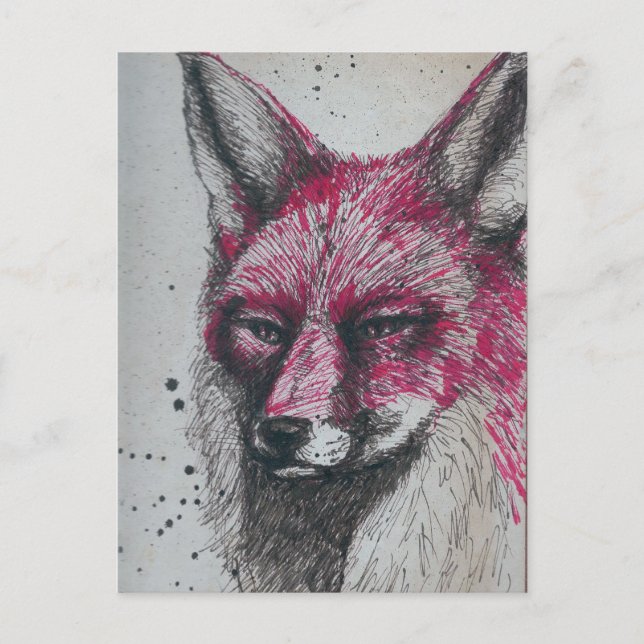 Fox Postcard (Front)