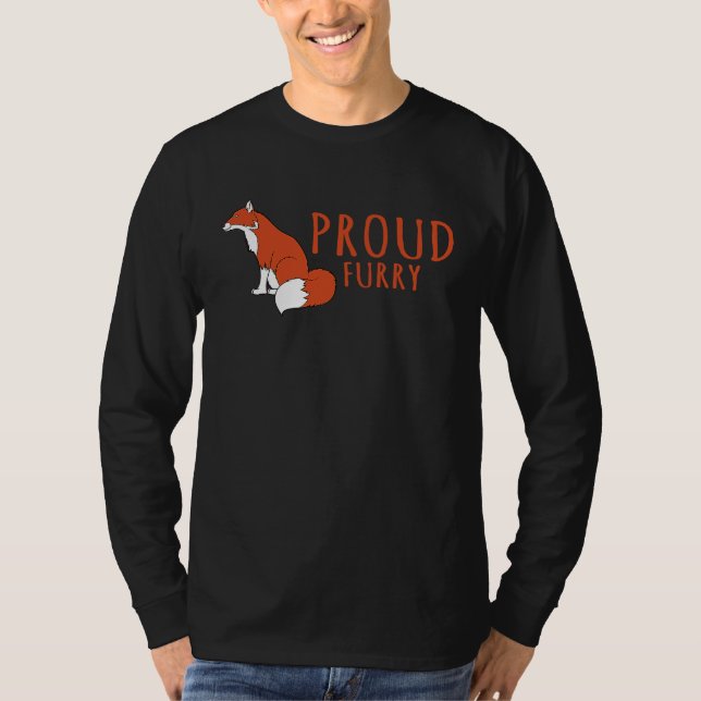 Fox   Proud Furry Fox T-Shirt (Front)