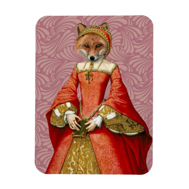Fox Queen Magnet (Vertical)