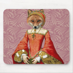 Fox Queen Mouse Pad