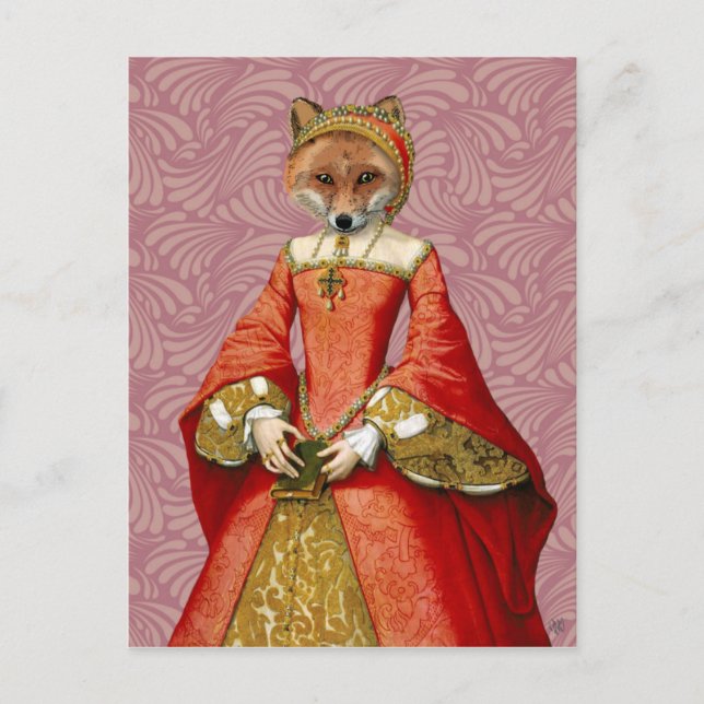 Fox Queen Postcard (Front)