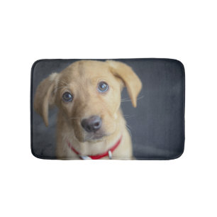 Fox Red Labrador Puppy Bathroom Mat