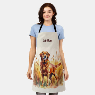 Fox Red Labrador Retriever Dog Apron