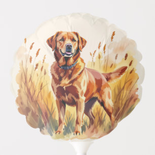 Fox Red Labrador Retriever Dog Balloon