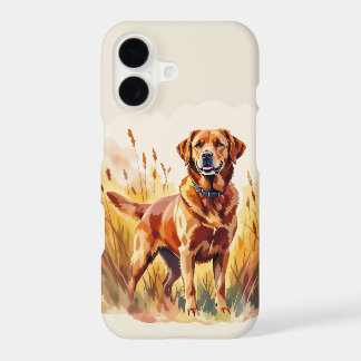 Fox Red Labrador Retriever Dog iPhone 17 Case