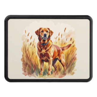 Fox Red Labrador Retriever Dog Hitch Cover