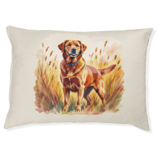 Fox Red Labrador Retriever Dog Pet Bed